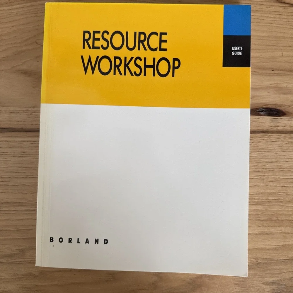 Borland Resource Workshop User's Guide 1991
